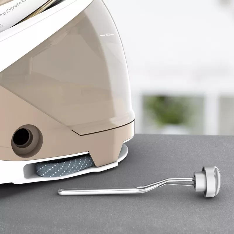 Stacja parowa Tefal Pro Express Eco GV9E22E0 2200 W 1,8 l Stopa Durilium AirGlide Autoclean Beżowy, Biały