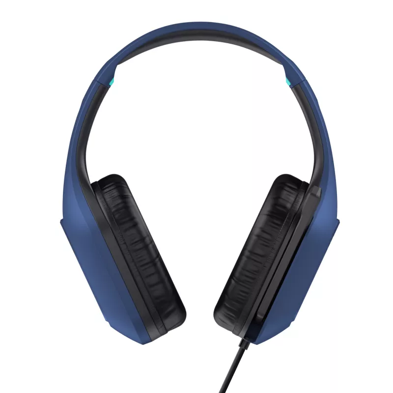 Trust GXT 415B Zirox Zestaw słuchawkowy Przewodowy Head-band Gaming Niebieski