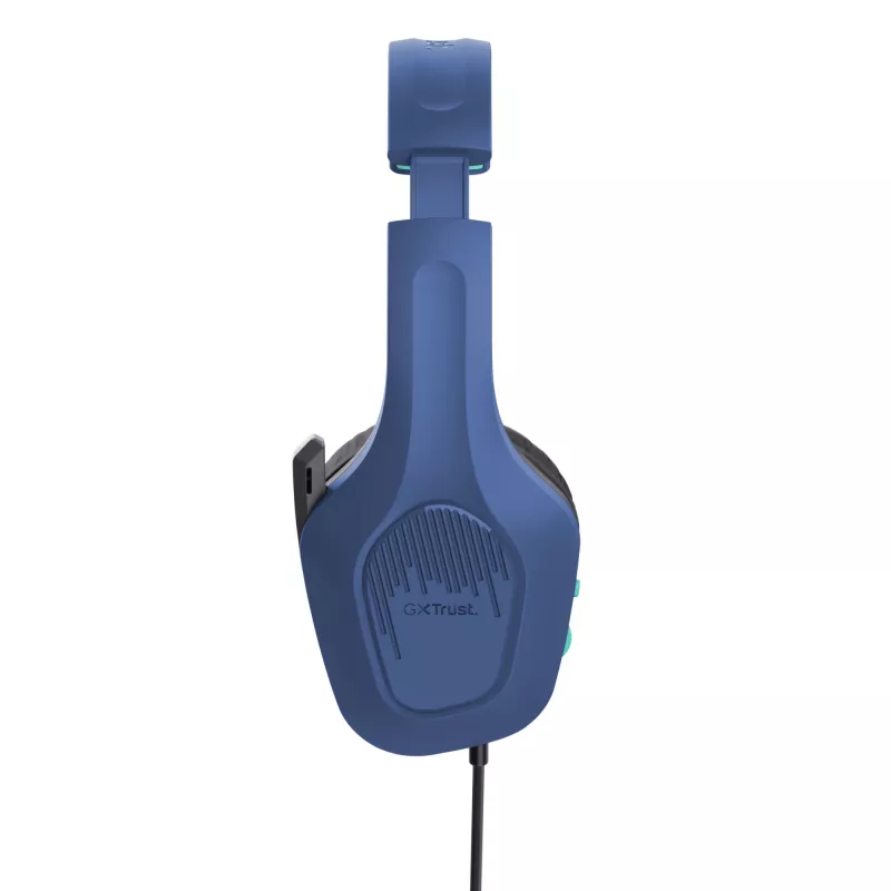 Trust GXT 415B Zirox Zestaw słuchawkowy Przewodowy Head-band Gaming Niebieski