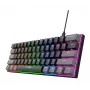 Klawiatura Trust GXT 867 Acira Gaming USB QWERTY US English Czarna