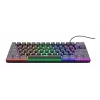 Klawiatura Trust GXT 867 Acira Gaming USB QWERTY US English Czarna