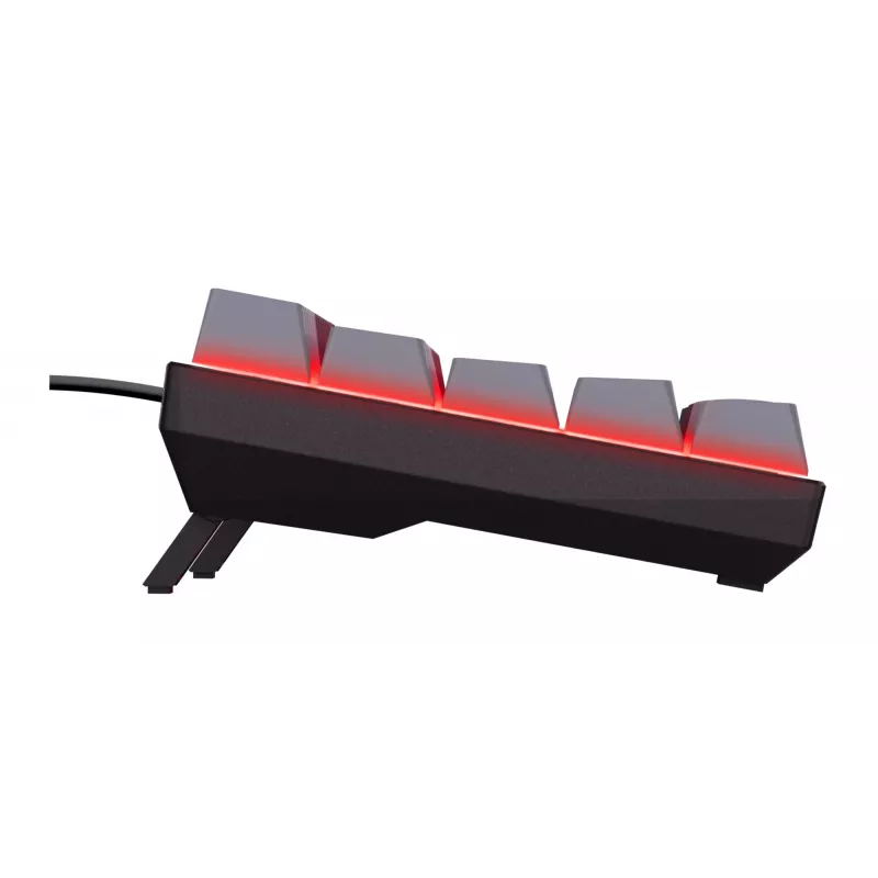Klawiatura Trust GXT 867 Acira Gaming USB QWERTY US English Czarna