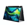 Hybrydowy laptop (2-w-1) Acer Aspire Go Spin 14 AGSP14-31PT-C72L — 14-calowy ekran dotykowy WUXGA, Intel N150, 16 GB LPDDR5, 512 GB SSD, Windows 11 Home, srebrny