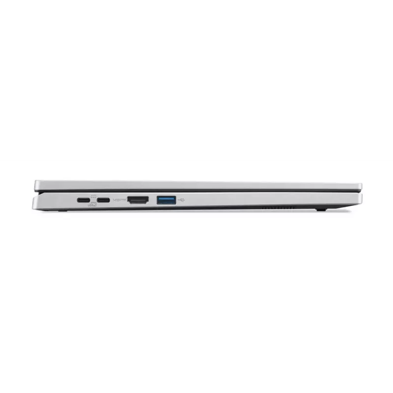 Hybrydowy laptop (2-w-1) Acer Aspire Go Spin 14 AGSP14-31PT-C72L — 14-calowy ekran dotykowy WUXGA, Intel N150, 16 GB LPDDR5, 512 GB SSD, Windows 11 Home, srebrny