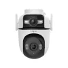 TP-Link Tapo Outdoor Dual Lens Pan/Tilt Security Camera, IP security camera, Outdoor, Wired & Wireless, Ceiling/Wall/Pole, biały, Spherical