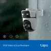 TP-Link Tapo Outdoor Dual Lens Pan/Tilt Security Camera, IP security camera, Outdoor, Wired & Wireless, Ceiling/Wall/Pole, biały, Spherical