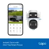 TP-Link Tapo Outdoor Dual Lens Pan/Tilt Security Camera, IP security camera, Outdoor, Wired & Wireless, Ceiling/Wall/Pole, biały, Spherical
