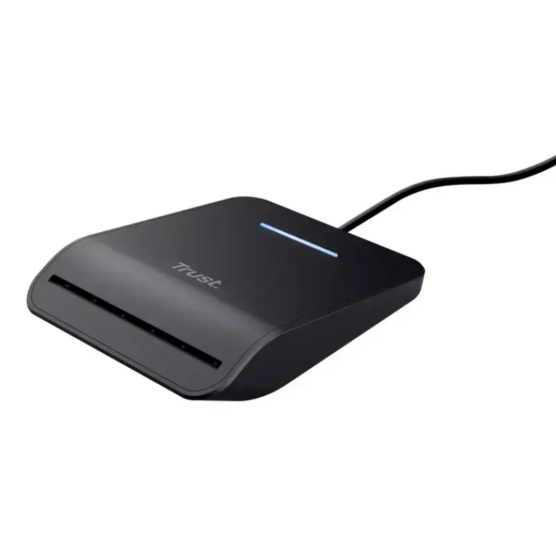 Trust Primo czytnik kart inteligentnych Wewnętrzny USB USB Typu-C Czarny