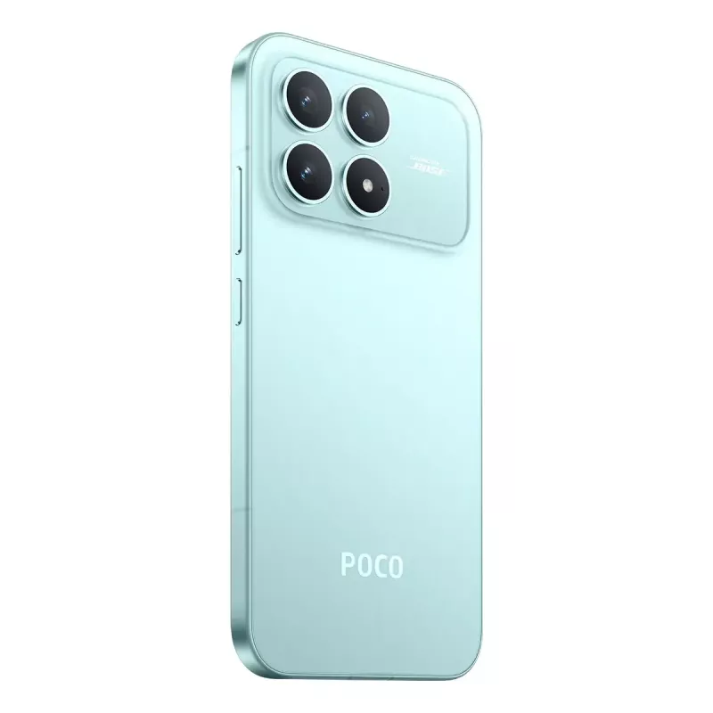 Smartfon POCO F8 Pro — 6,59 cala 2510×1156, Qualcomm Snapdragon 8 Elite 3,53 GHz, 12 GB RAM, 512 GB, 5G, Dual SIM, 6210 mAh, IP68, niebieski