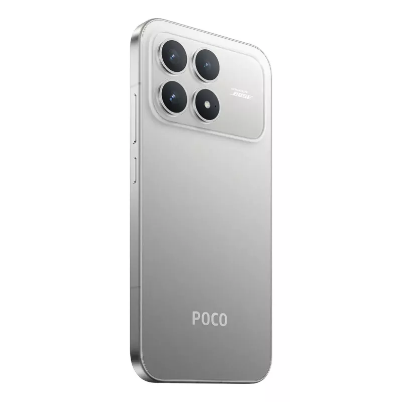Smartfon POCO F8 Pro 6.59 cala Dual SIM 5G, Snapdragon 8 Elite, 12 GB RAM, 512 GB, 6210 mAh, srebrny/tytanowy
