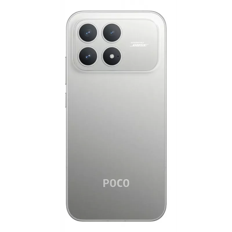 Smartfon POCO F8 Pro 6.59 cala Dual SIM 5G, Snapdragon 8 Elite, 12 GB RAM, 512 GB, 6210 mAh, srebrny/tytanowy