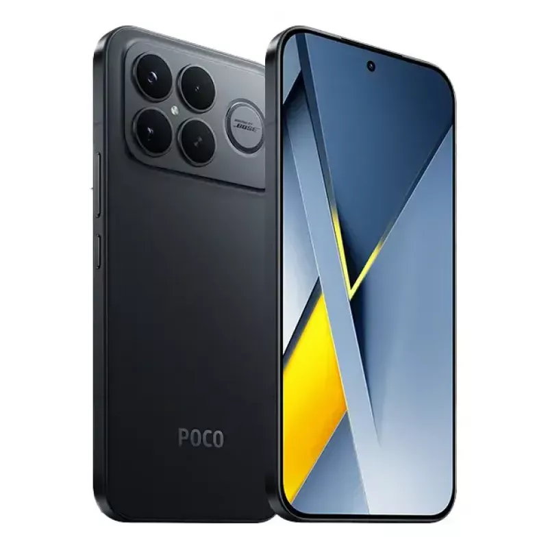 Smartfon POCO F8 Ultra — Snapdragon 8 Elite Gen 5, 12 GB RAM, 256 GB, 6,9 cala 2608×1200, potrójny aparat 50 MP, 6500 mAh, Dual SIM, IP68, Czarny