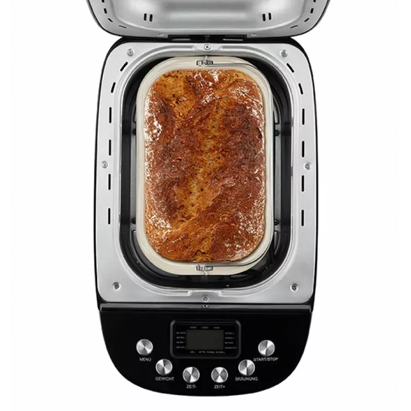 Unold Backmeister Big, 1,5 kg, Okienko podglądowe, Timer, Regulacja stopnia przypieczenia skórki, Funkcja utrzymywania ciepła, 850 W