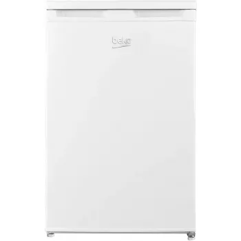 Wolnostojąca lodówka BEKO TSE1284N — 114 L łącznie (101 L chłodziarka / 13 L zamrażalnik), klasa E, 54×59×84 cm, biała
