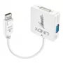 Aktywny konwerter Lindy DisplayPort 1.2 na HDMI 1.4, DVI i VGA