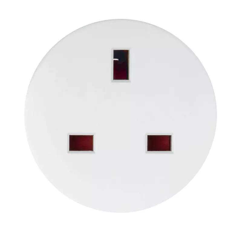 Hama 00223452 adapter wtyczki zasilania Typ F Typ G (UK) Biały