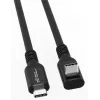 Przewód USB-C na USB-C MicroConnect MC-USB3.2CC1-FA — USB 3.2 Gen 2x2, 1 m, czarny
