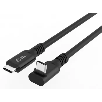 Kabel USB C na USB C MicroConnect MC-USB3.2CC5-FA, USB 3.2 Gen 2x2, 20 Gbit/s, 5 m, czarny