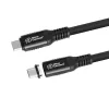 Kabel USB4 Gen 3x2 USB-C do USB-C MicroConnect MC-LS-USB4CC0.15, 0,15 m, czarny