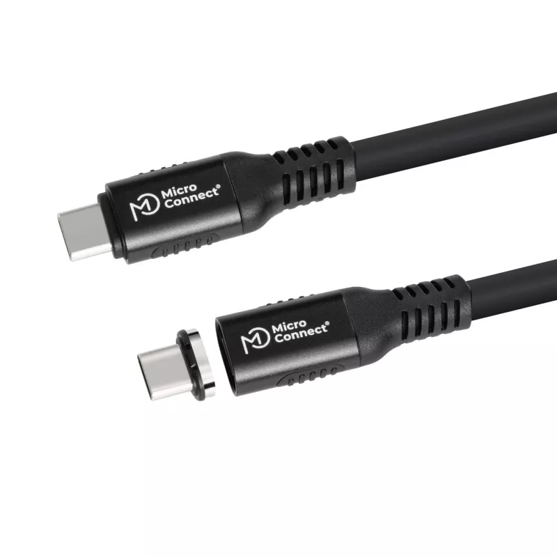 Kabel USB4 Gen 3x2 USB-C do USB-C MicroConnect MC-LS-USB4CC0.15, 0,15 m, czarny