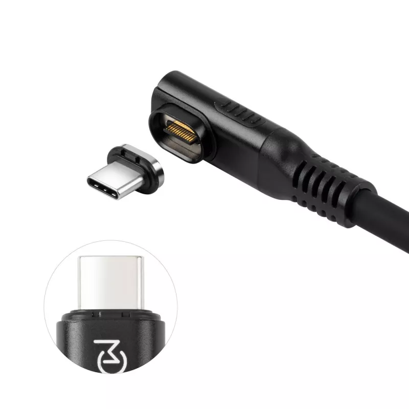 USB4 Gen 3x2 USB-C do USB-C kabel MicroConnect MC-LS-USB4CC0.15-A — 0,15 m, czarny