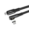 USB4 Gen 3x2 USB-C do USB-C kabel MicroConnect MC-LS-USB4CC0.15-A — 0,15 m, czarny
