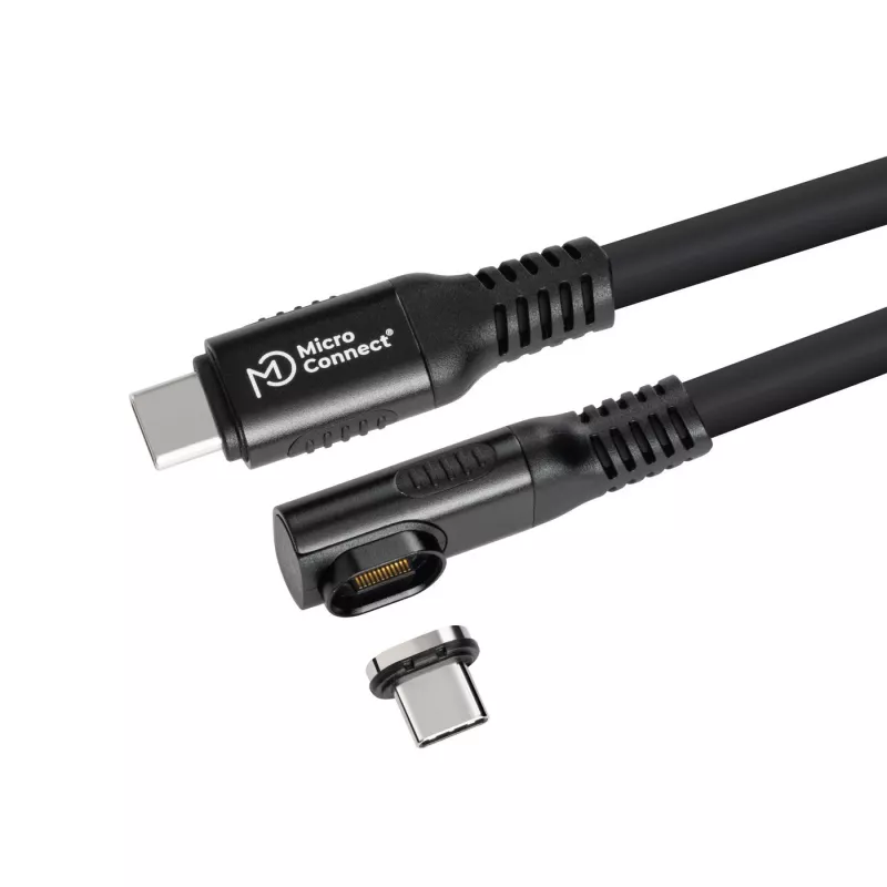 USB4 Gen 3x2 USB-C do USB-C kabel MicroConnect MC-LS-USB4CC0.15-A — 0,15 m, czarny