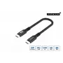 Kabel Microconnect USB4CC015 USB4 Gen 3x2 0,15 m USB C Czarny