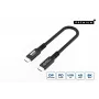 Microconnect USB4CC015-240W Kabel USB USB4 Gen 3x2 0,15 m USB C Czarny