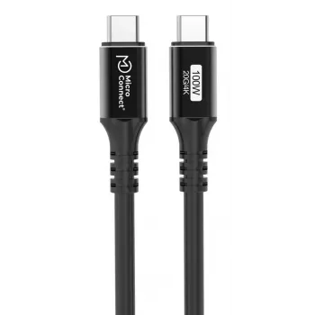 Kabel USB-C na USB-C MicroConnect USB3.2CC015 — USB 3.2 Gen 2x2, 0,15 m, czarny