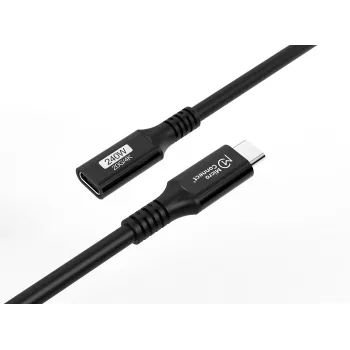 Kabel USB-C na USB-C MicroConnect USB3.2CC015EX, USB 3.2 Gen 2x2, 0,15 m, czarny