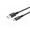 Microconnect USB3.2AC015 kabel USB USB 3.2 Gen 2 (3.1 Gen 2) 0,15 m USB C USB A Czarny