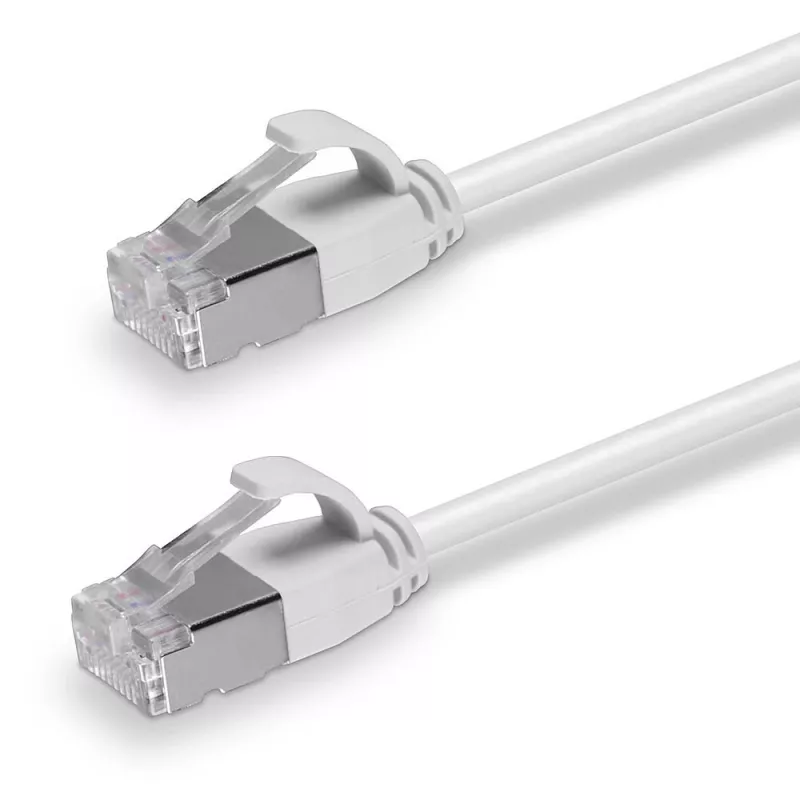 Lindy 1m Cat.6A U/FTP Ultra cienki kabel sieciowy, szary
