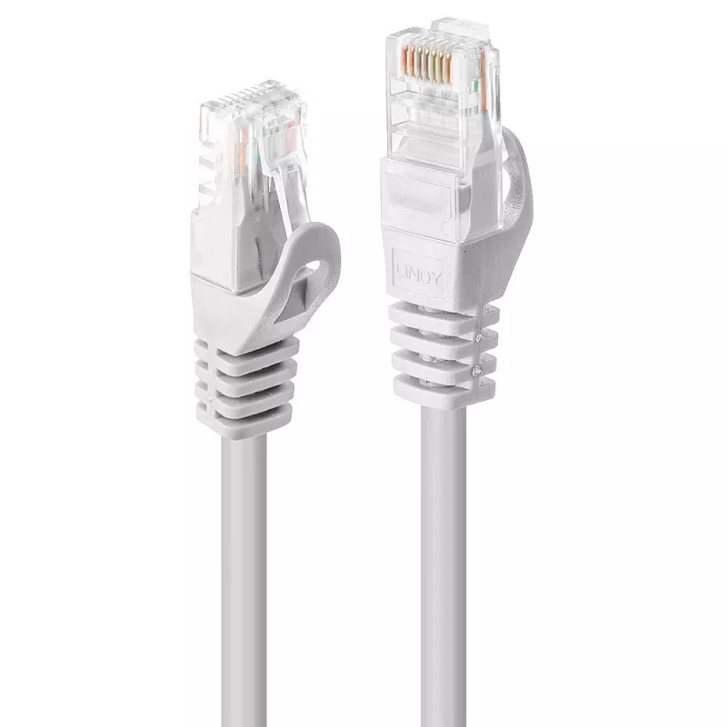 Lindy 48203 kabel sieciowy biały 2 m Cat6 U/UTP (UTP)