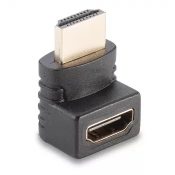 Adapter kątowy Lindy HDMI złącze żeńskie na HDMI złącze męskie 90° w górę