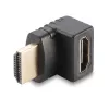 Adapter kątowy Lindy HDMI złącze żeńskie na HDMI złącze męskie 90° w górę