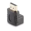 Adapter kątowy Lindy HDMI złącze żeńskie na HDMI złącze męskie 90° w górę