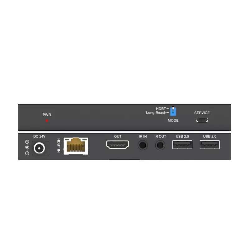 Zestaw KVM VivoLink VLKVM150 przedłużacz KVM HDBaseT 18 Gb/s, zasięg do 150 m