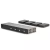 Lindy 70m Cat.6 4x4 HDMI 4K60 Matrix Extender, 3840 x 2160 pixels, AV transmitter & receiver, 70 m, Wired, Czarny, HDCP