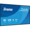 Cyfrowy płaski panel reklamowy IIYAMA LH8664UHS-B3AG — 85,6 cala (2,17 m) 3840x2160 4K IPS, 450 cd/m², Wi‑Fi, Android, 24/7, czarny
