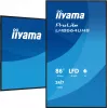Cyfrowy płaski panel reklamowy IIYAMA LH8664UHS-B3AG — 85,6 cala (2,17 m) 3840x2160 4K IPS, 450 cd/m², Wi‑Fi, Android, 24/7, czarny