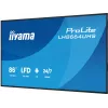 Cyfrowy płaski panel reklamowy IIYAMA LH8664UHS-B3AG — 85,6 cala (2,17 m) 3840x2160 4K IPS, 450 cd/m², Wi‑Fi, Android, 24/7, czarny