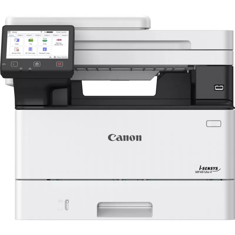 Wielofunkcyjna drukarka laserowa Canon i-SENSYS MF461dw II — Mono A4, 1200x1200 DPI, 36 str./min, Wi‑Fi, Dupleks