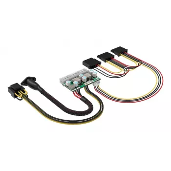 Akasa 150W DC-to-DC ATX Adapter 12V 180W wielokolorowy