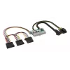 Akasa 150W DC-to-DC ATX Adapter 12V 180W wielokolorowy