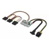 Akasa 150W DC-to-DC ATX Adapter 12V 180W wielokolorowy
