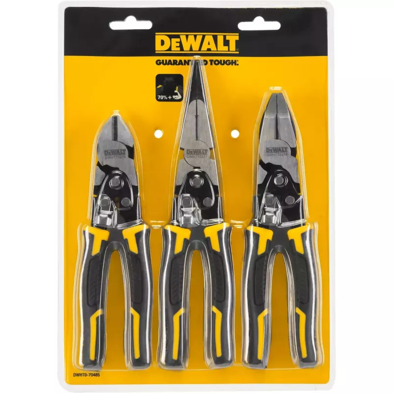 Szczypce DeWALT DWHT0-70485 3 szt.