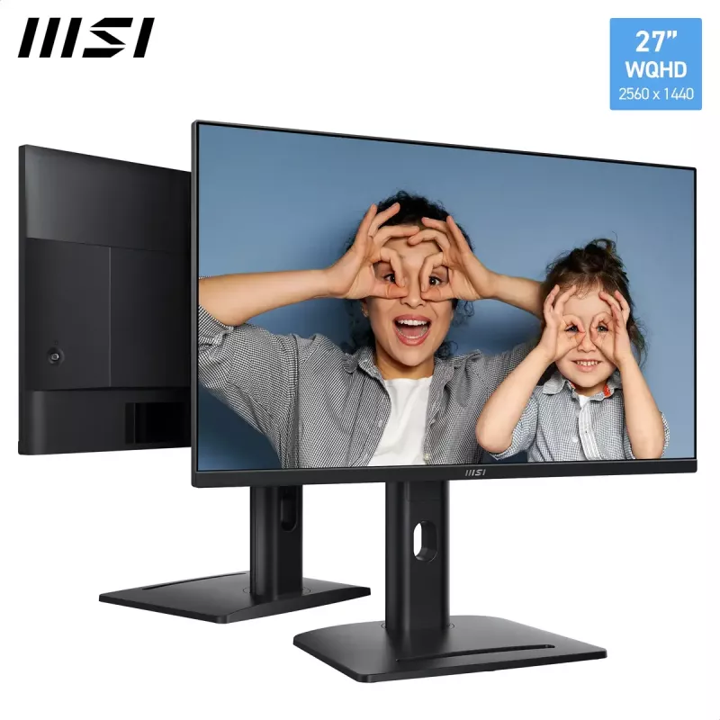 Monitor MSI Pro MP275QPG 27 inch IPS LCD QHD 2560x1440