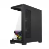 Obudowa PC mid-tower MODECOM VOLCANO STELLAR PLUS ARGB MIDI, 5 wentylatorów z przodu, hartowane szkło, USB-C