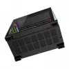 Obudowa PC mid-tower MODECOM VOLCANO STELLAR PLUS ARGB MIDI, 5 wentylatorów z przodu, hartowane szkło, USB-C